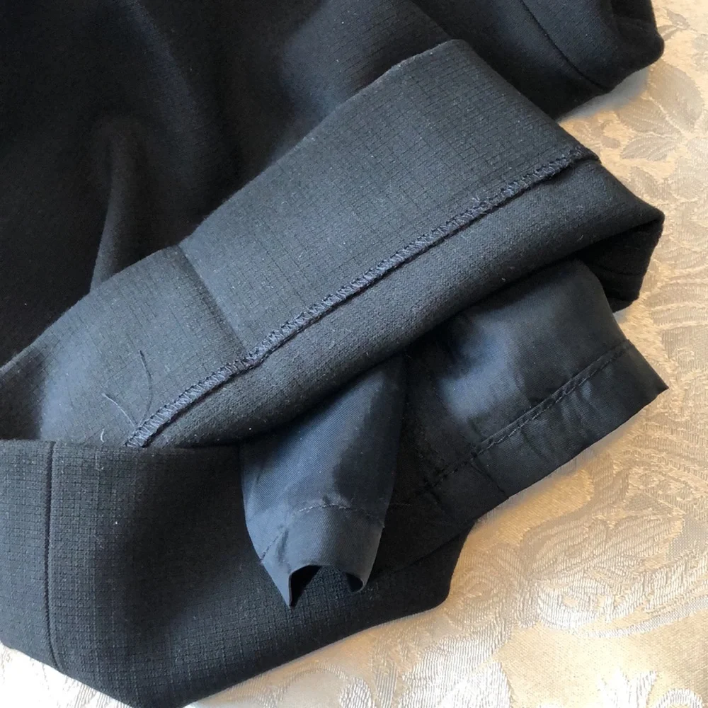 A.B. S. BY ALLEN SCHWARTZ HEAVY BLACK SUIT SIZE 10 BEADS ACCENT LINED NWOT#057 - Picture 10 of 16